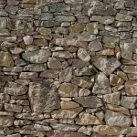 8-727 Stone Wall 368*254cm - img 1
