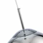 LP470-D25 Suspensie Globe Silver Lampardi 1x60w E27/H50-120cm D25cm - img 3