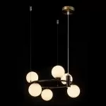 LP4031-6 Lustra NERO Lampardi G9 6*40W/D450*1300 - img 8