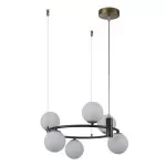 LP4031-6 Lustra NERO Lampardi G9 6*40W/D450*1300 - img 1
