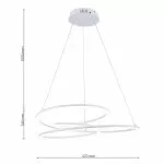 FL6023-P Lustra Nexus WH Flitz 62.45W 570x560x150 - img 3