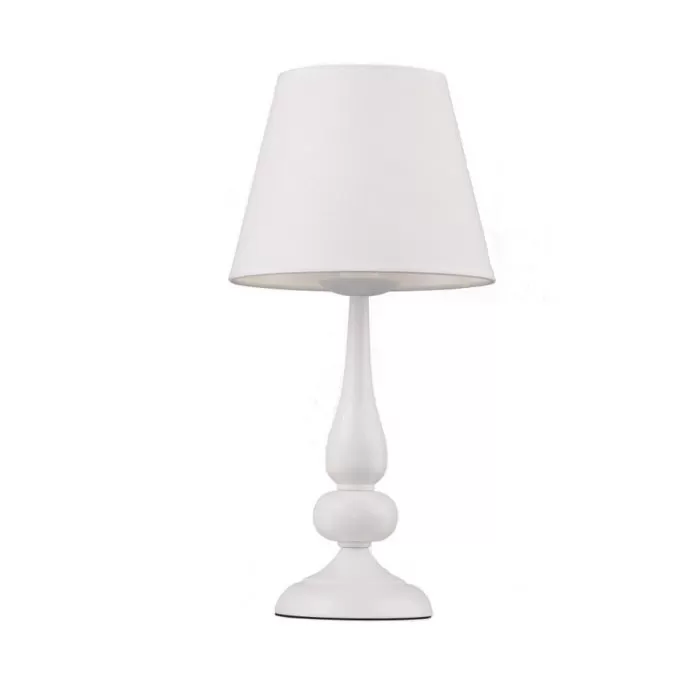 LP272-1T Veioza Blanca Lampardi 1x40w E14/ H46cm D22cm - img 1