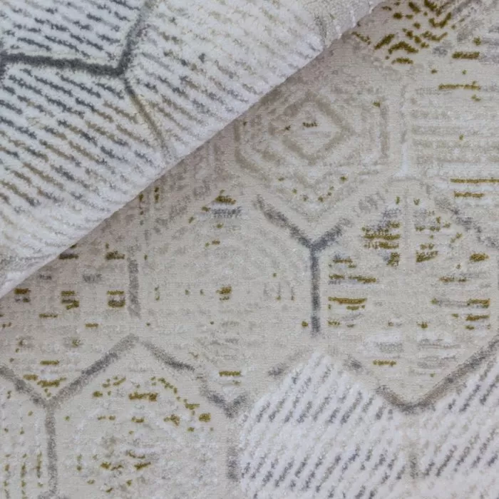 K711A Cream/ Grey Covor Kilim 120 x 170 Milat - img 3