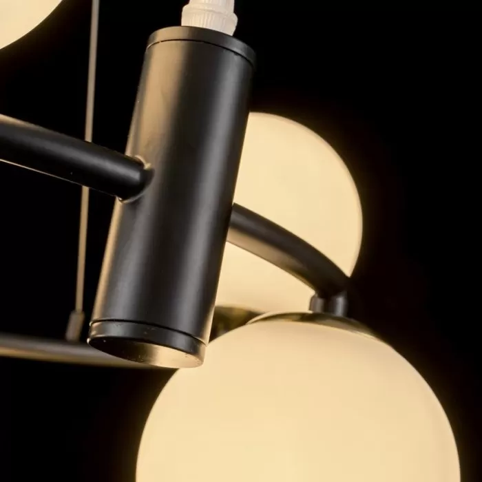 LP4031-6 Lustra NERO Lampardi G9 6*40W/D450*1300 - img 10