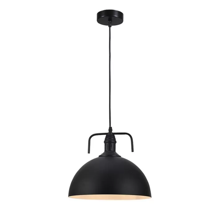 FL687-D40 Lustra Vega Flitz Metal black E27/1 40cm - img 1