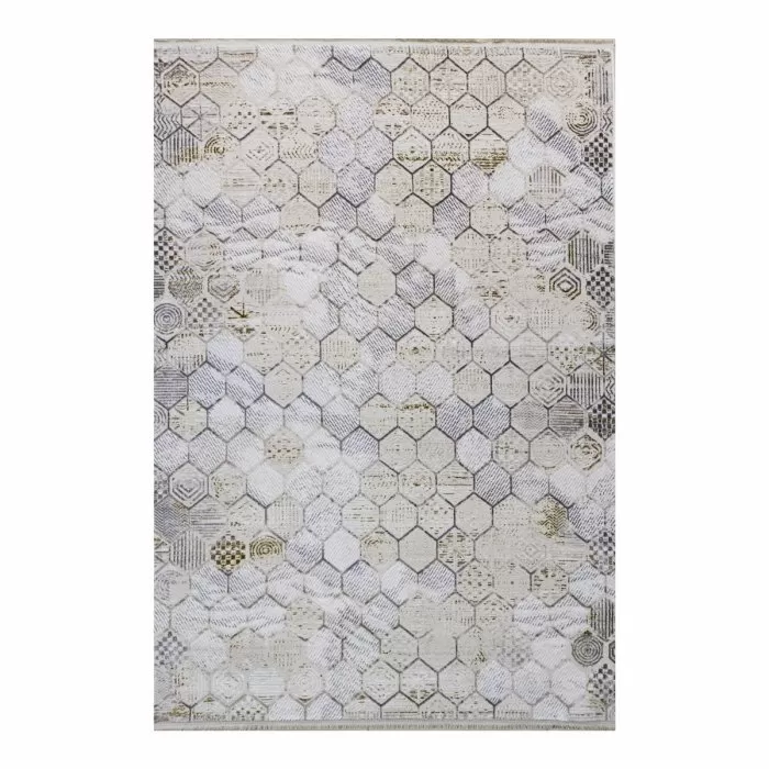 K711A Cream/ Grey Covor Kilim 120 x 170 Milat - img 1