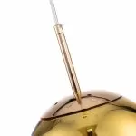 LP471-D20 Suspensie Globe Gold Lampardi 1x60w E27/H50-120cm D20cm - img 3