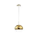 LP471-D20 Suspensie Globe Gold Lampardi 1x60w E27/H50-120cm D20cm - img 1