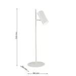 LP9033-1T Veioza sand white Ios Lampardi  - img 3