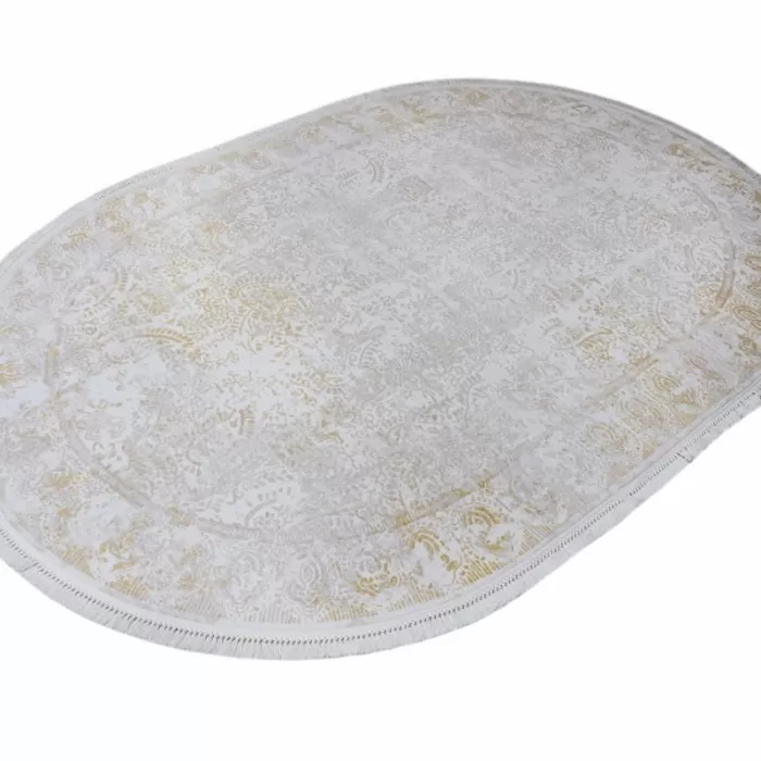 1717B_A1432 Yellow Covor Aysil 200 x 290_Oval - img 2