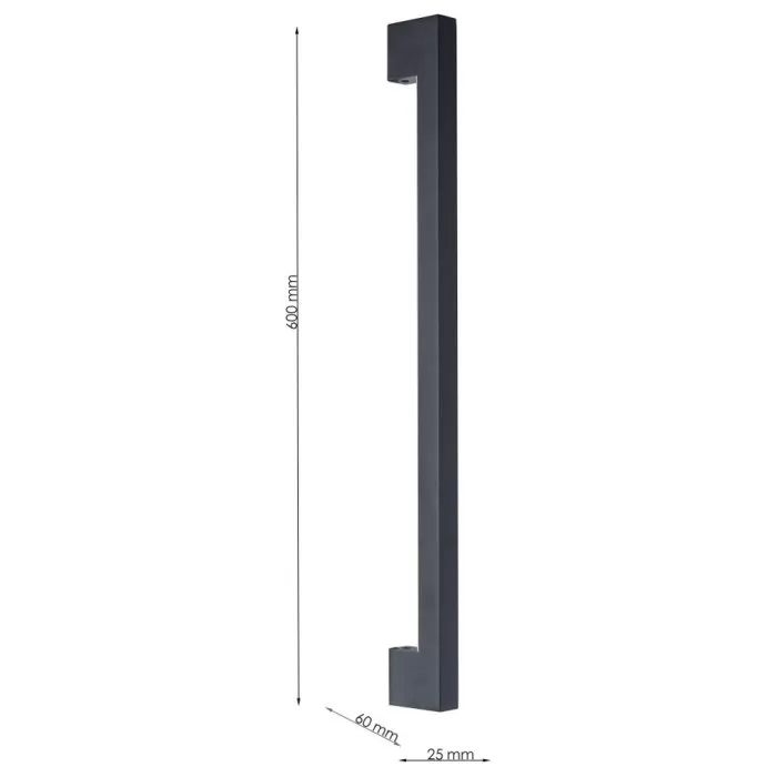 FL6047-1W Aplica Axis BK Flitz 7.32W600x25x60mm - img 3