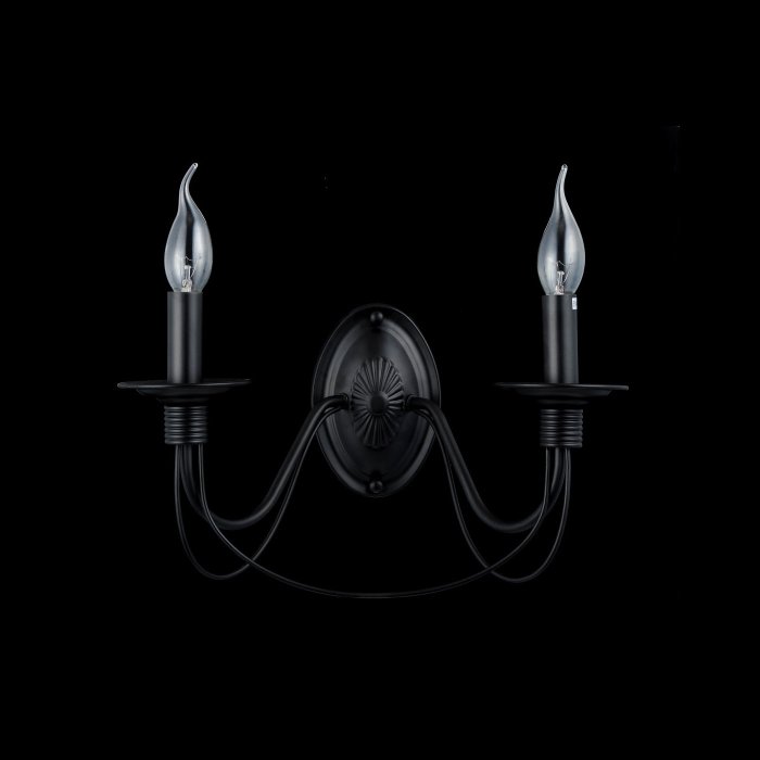 LP292-2W Aplica Ada Black Lampardi 2x40w E14/ H22cm D36cm - img 3