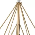LP492-D40 Suspensie Rette Gold Lampardi 1x60w E27/H50-120cm D40cm - img 9