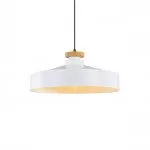 FL693-D40 Lustra Alva Flitz Aluminium White E27/1 40*18cm  - img 5