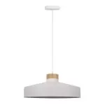FL693-D40 Lustra Alva Flitz Aluminium White E27/1 40*18cm  - img 4