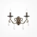 LP289-2W Aplica Grazia Antic Lampardi 2x40w E14/ H29cm D41cm - img 1