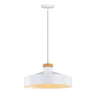 FL693-D40 Lustra Alva Flitz Aluminium White E27/1 40*18cm 