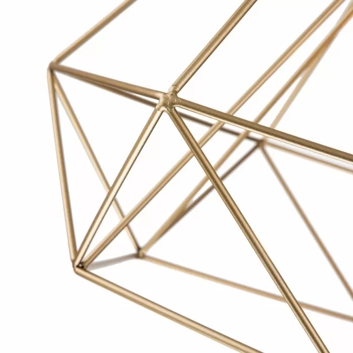 LP492-D40 Suspensie Rette Gold Lampardi 1x60w E27/H50-120cm D40cm - img 7