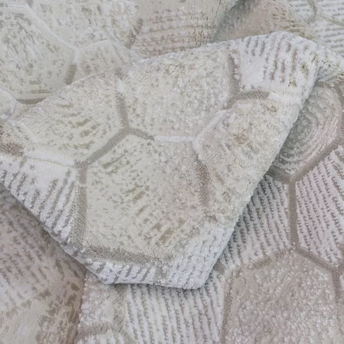 K711B Cream/ White Covor Kilim 200 x 290 Milat - img 3