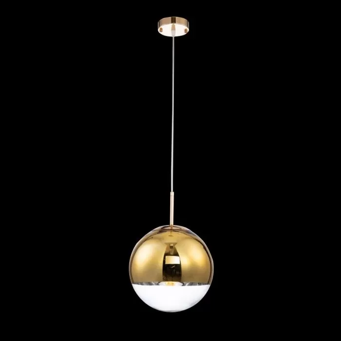 LP471-D25 Suspensie Globe Gold Lampardi 1x60w E27/H50-120cm D25cm - img 7