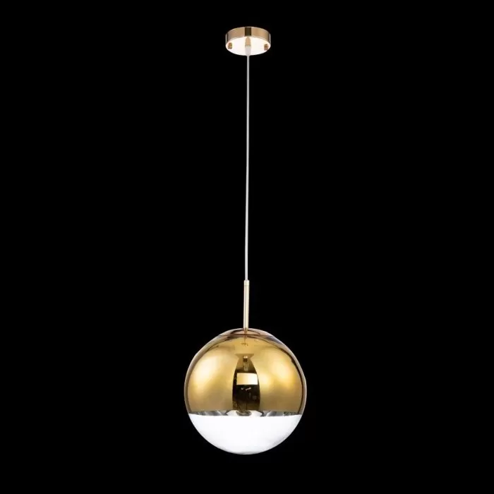 LP471-D25 Suspensie Globe Gold Lampardi 1x60w E27/H50-120cm D25cm - img 6