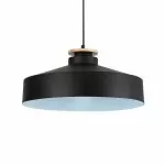 FL694-D40 Lustra Alva Flitz Aluminium Black E27/1 40*18cm - img 2