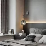LP4034-1W Aplica Grava Lampardi E14 1*40W/W150*H400*E210 - img 2