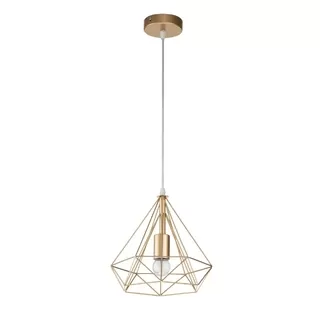 LP492-D25 Suspensie Rette Gold Lampardi 1x60w E27/H50-120cm D25cm