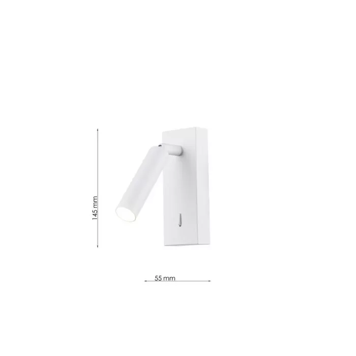 LP763-1W Aplica Thin Lampardi D25*100mm/IP20 2*G9 - img 3