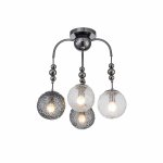 LP4034-4 Lustra Grava Lampardi E14 4*40W/D500*495 - img 1