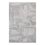 K715B Cream/ White Covor Kilim 160 x 230 Milat - img 1
