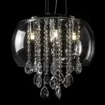 LP510-D40 Suspensie Massimo Lampardi 5x40w E14/ H45c-120cm D40cm - img 1