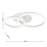 FL558-2C Lustra Ledi Flitz 2x28w LED/H13cm D62cm - img 3