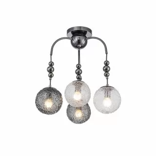 LP4034-4 Lustra Grava Lampardi E14 4*40W/D500*495