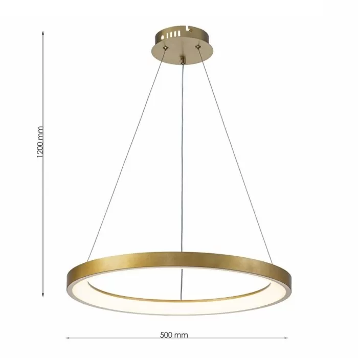 FL6591-D50P Lustra Nova Flitz Leuchten 40.83W/D500×1200mm  - img 3