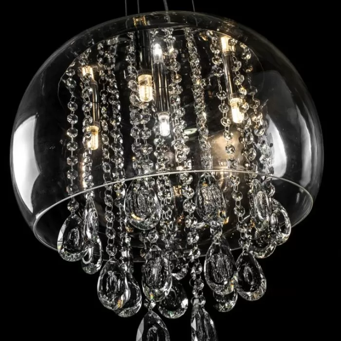 LP510-D40 Suspensie Massimo Lampardi 5x40w E14/ H45c-120cm D40cm - img 3