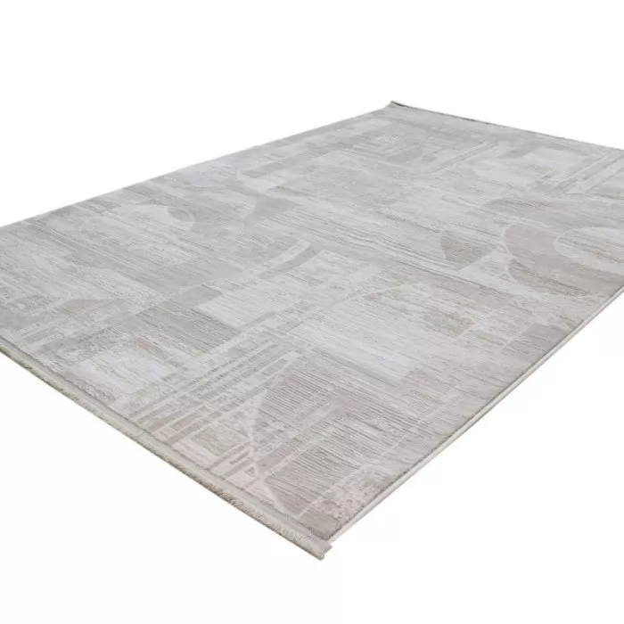 K715B Cream/ White Covor Kilim 160 x 230 Milat - img 7