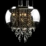 LP511-D40 Suspensie Enzo Lampardi 5x40w E14/ H45-120cm D40cm - img 1