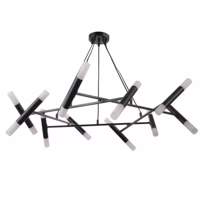 LP593-20 Lustra Sabi Lampardi 20x50w G9/H50-90cm D90cm - img 1