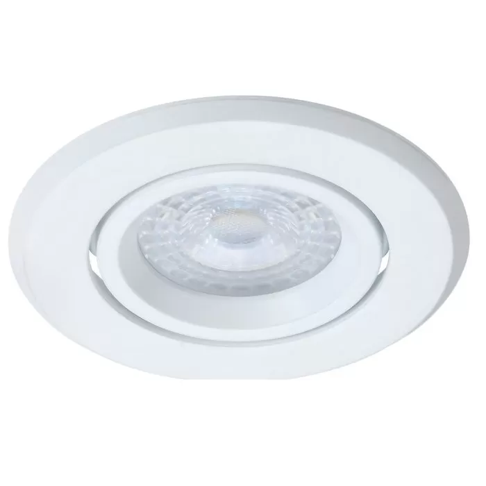 LP884 Downlight White Lampardi 1x50w GU10/ H10mm D90mm - img 1