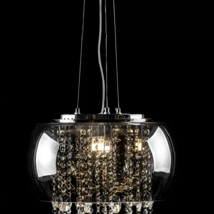 LP511-D40 Suspensie Enzo Lampardi 5x40w E14/ H45-120cm D40cm - img 3