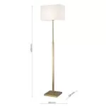 LP5269-1F Lampadar Lampardi Floor 400*10*H1600/1*E27 - img 3