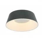 LP669-D45 Plafoniera Newva Gray Lampardi 1x30w LED/H18cm D45cm - img 1