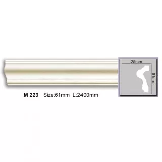 M223 Molding ornament Harmony 61x25x2400