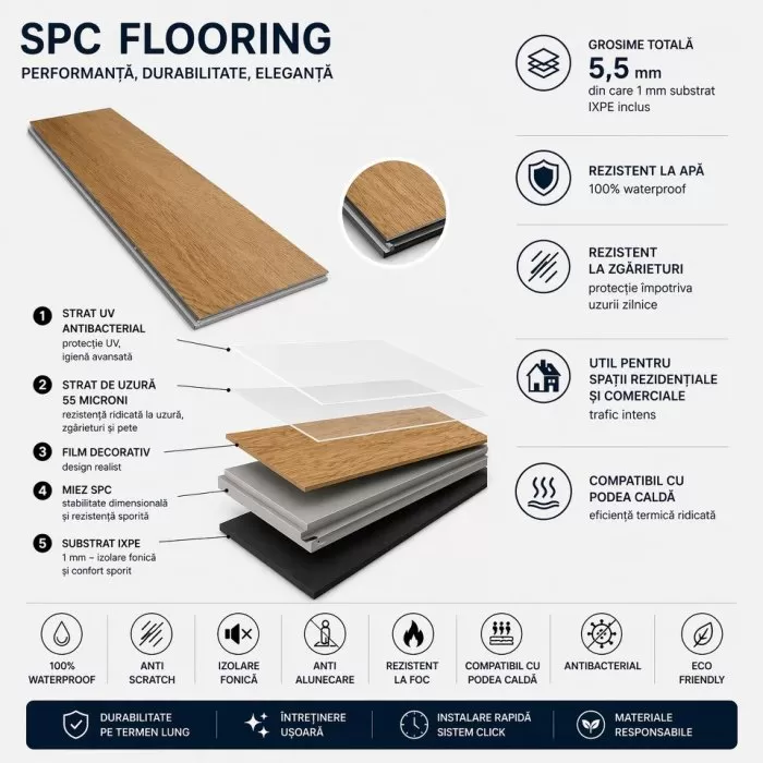 NG61140-09-HB Laminat SPC Herringbone,150*750*5.5,1 cut  16pcs=1.800m2  - img 3