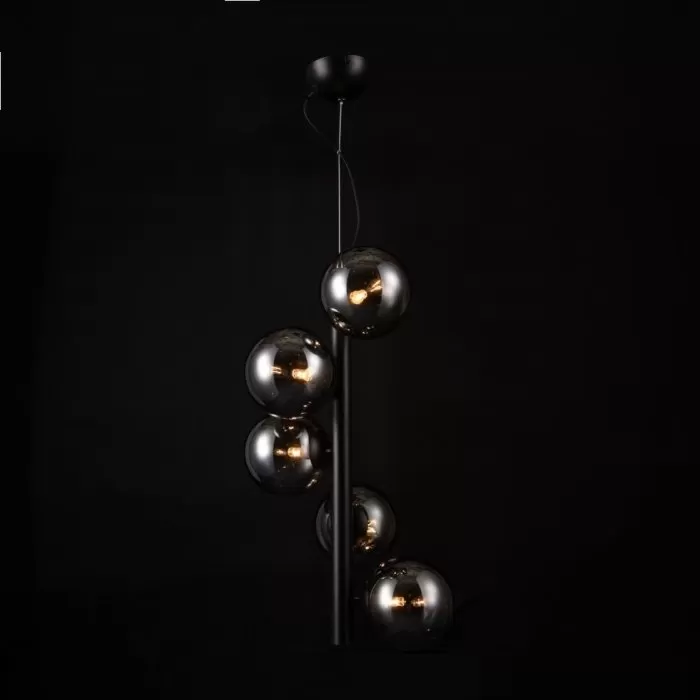 LP689-5P Suspensie Bumo Lampardi 5x50w G9/H60-120cm D35cm - img 2