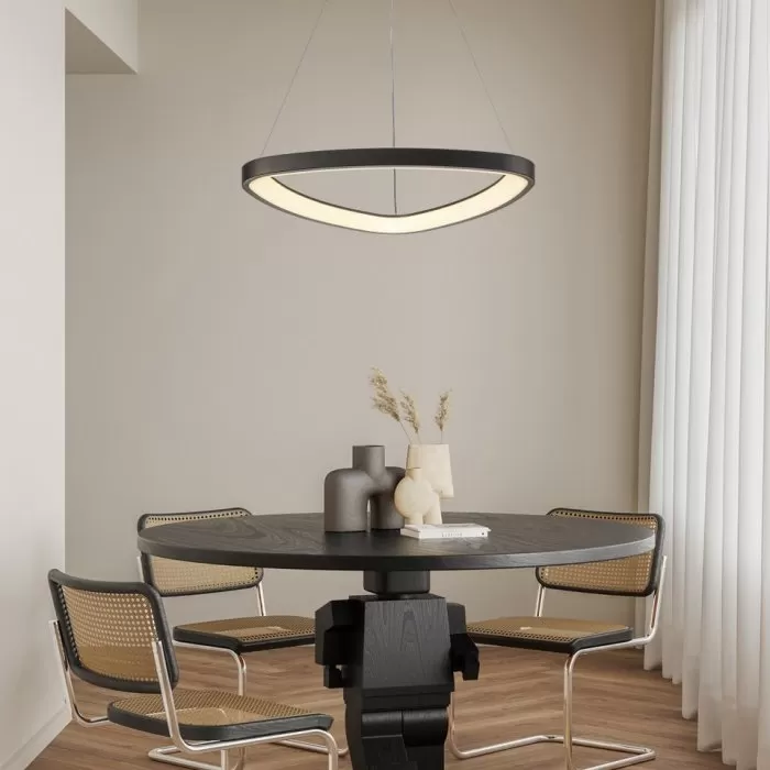 FL6593-D51P Lustra Nova Flitz Leuchten 40.47W/510×500×1200mm BK - img 2