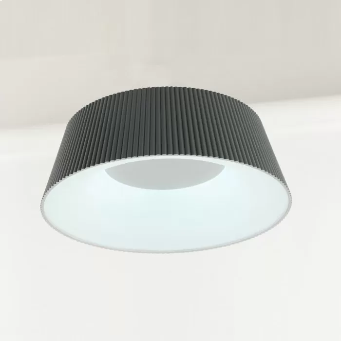 LP669-D45 Plafoniera Newva Gray Lampardi 1x30w LED/H18cm D45cm - img 3