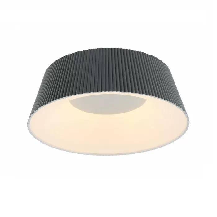 LP669-D45 Plafoniera Newva Gray Lampardi 1x30w LED/H18cm D45cm - img 1