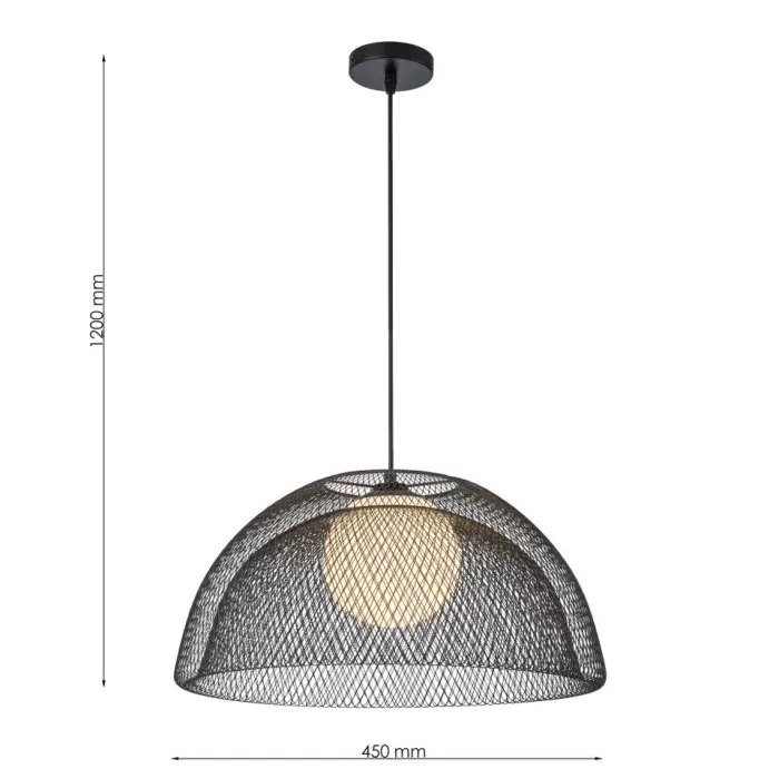 LP4036-D45P Lustra Umbra Lampardi E27 1*40W	450*1200 - img 3